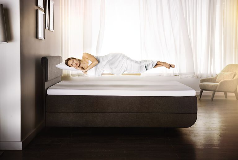 Hyvä sänky vähentää kehoon kohdistuvaa painetta